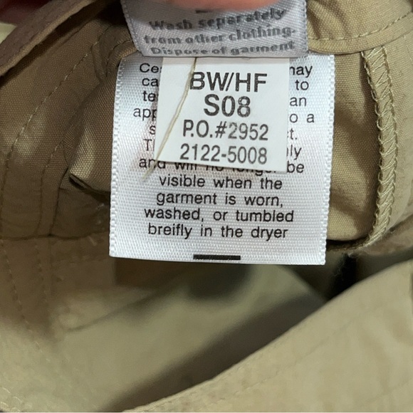 ExOfficio TAN PANTS womens XL 18 Insect Shield Zip Off Leg STRETCHY waist cargo - Picture 3 of 16